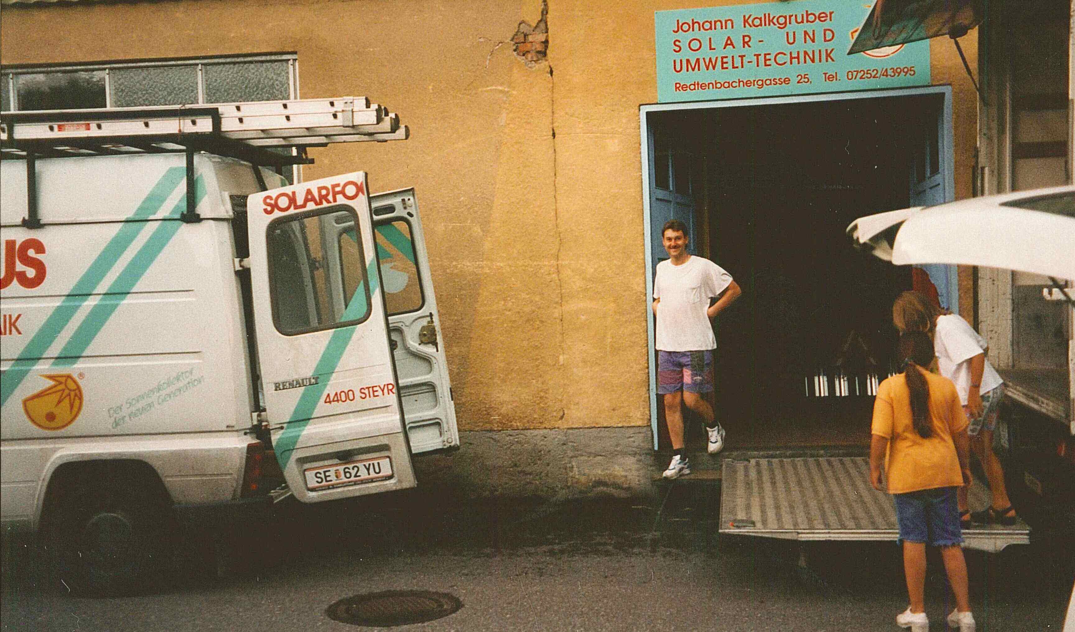La sede di SOLARFOCUS nel 1993.
