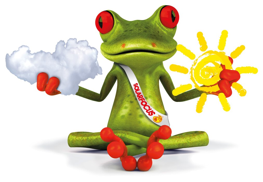 Die Wetterfrosch-Funktion von Solarfocus