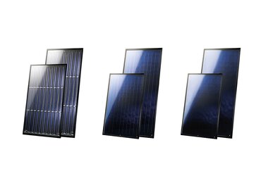 3 different solar panels from SOLARFOCUS | © SOLARFOCUS